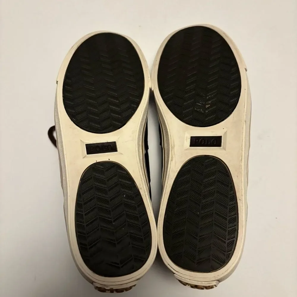 Ralph Lauren Men's Dark Brown Sneakers. Size 8.5D. Very Cool!!😎